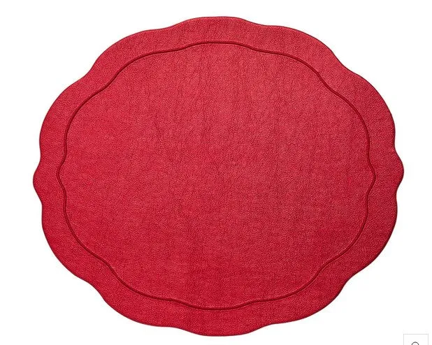 Tailored Placemat Red
