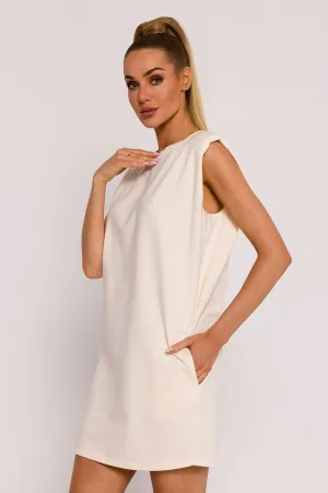 Tailored Sleeveless Mini Dress
