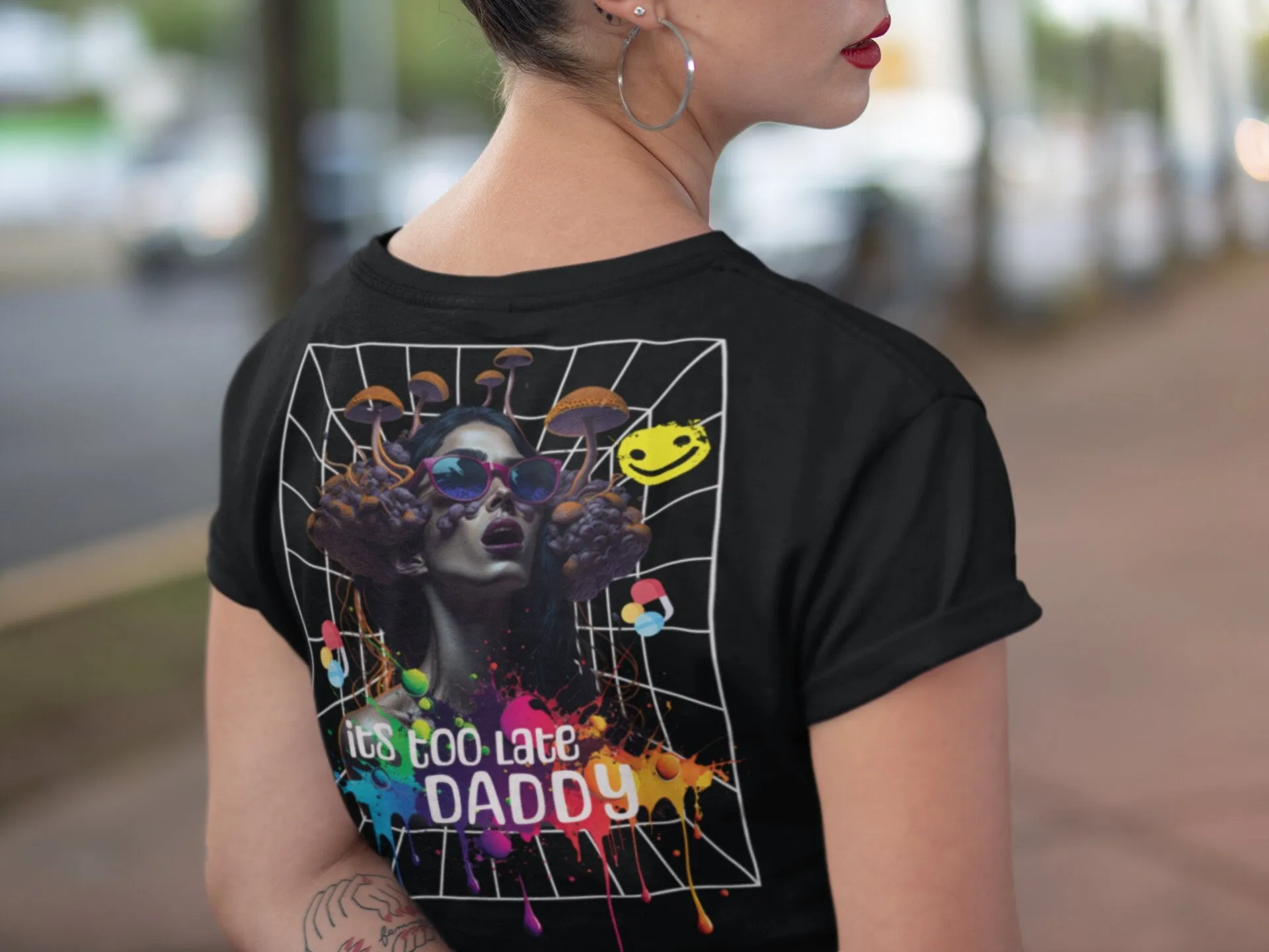 Techno T-Shirt | It's too late Daddy