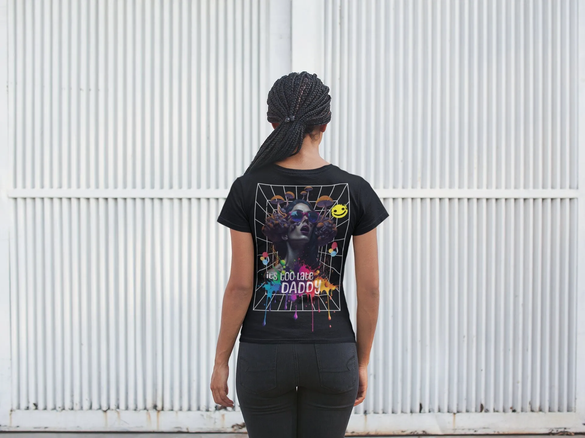 Techno T-Shirt | It's too late Daddy