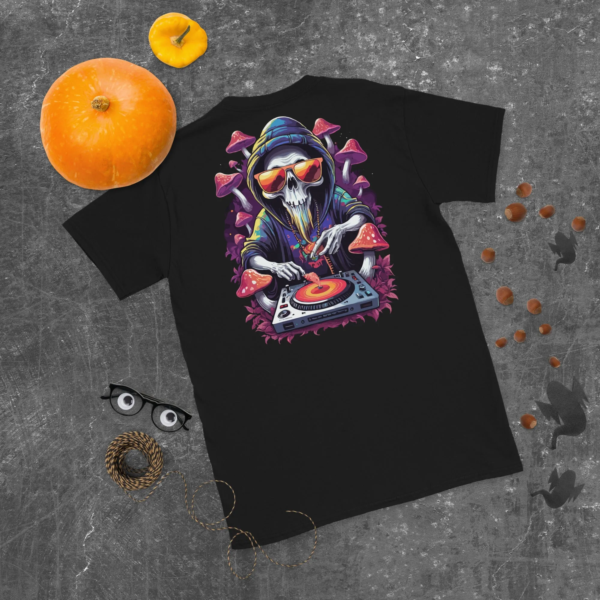 Techno T-Shirt | Psychedelic DJ Ghost