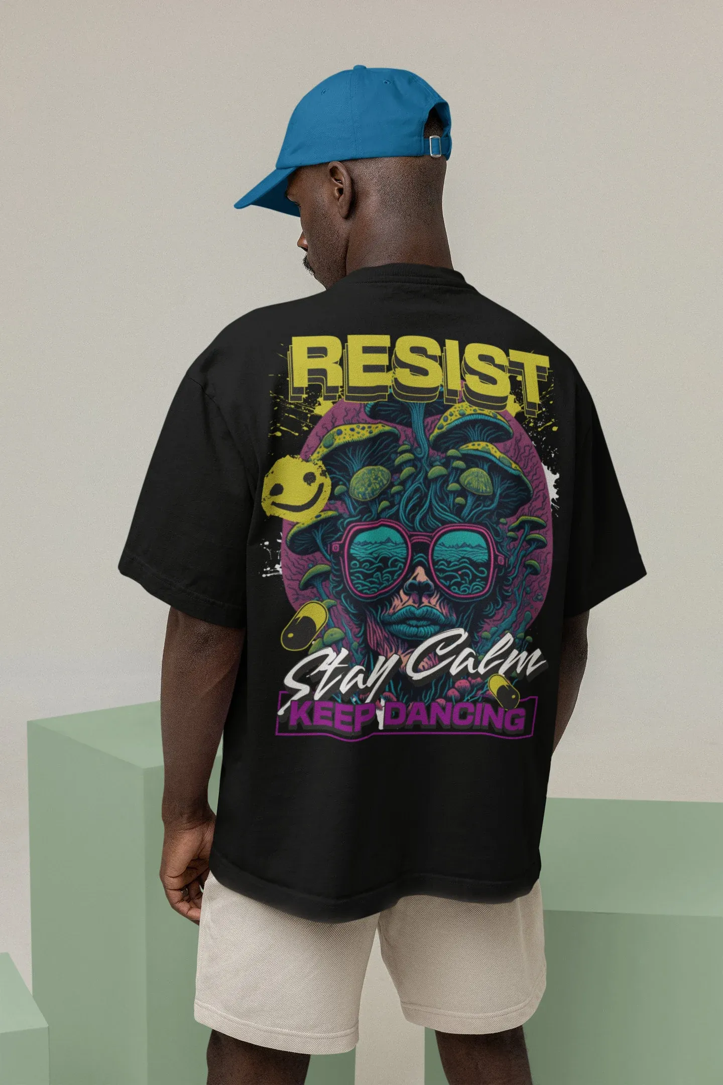 Techno T-Shirt | Stay Calm & Follow Me