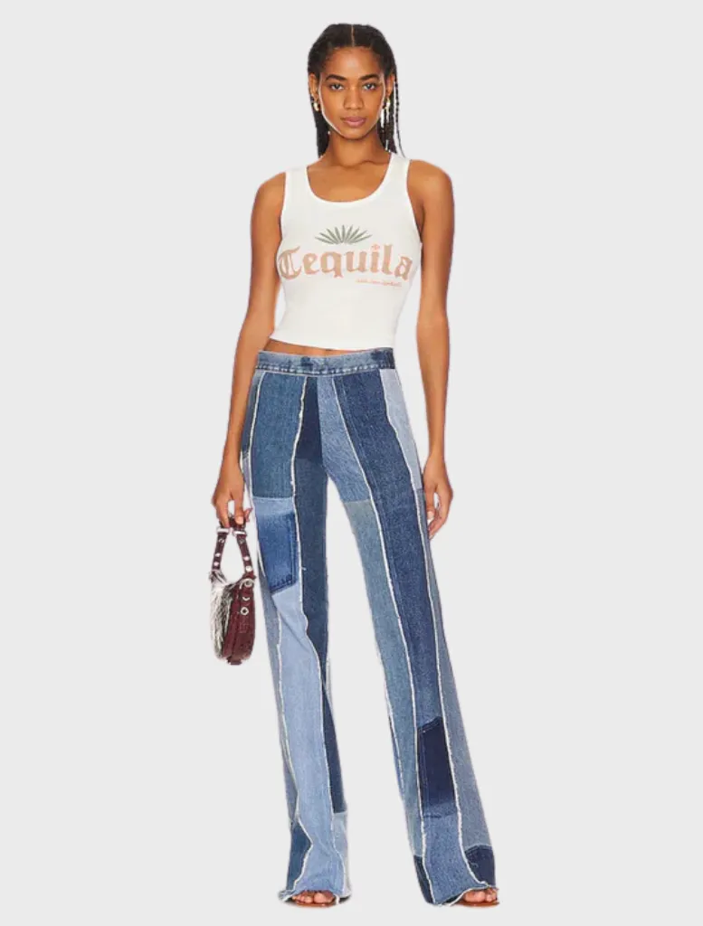 Tequila - Rib Tank - White