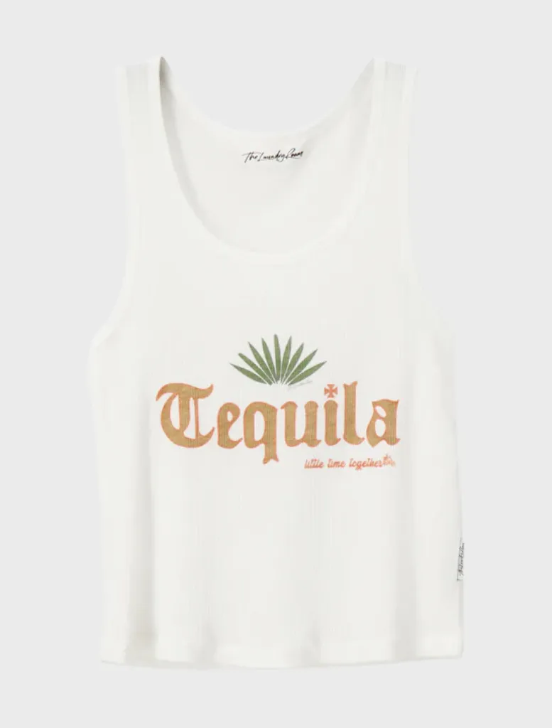 Tequila - Rib Tank - White