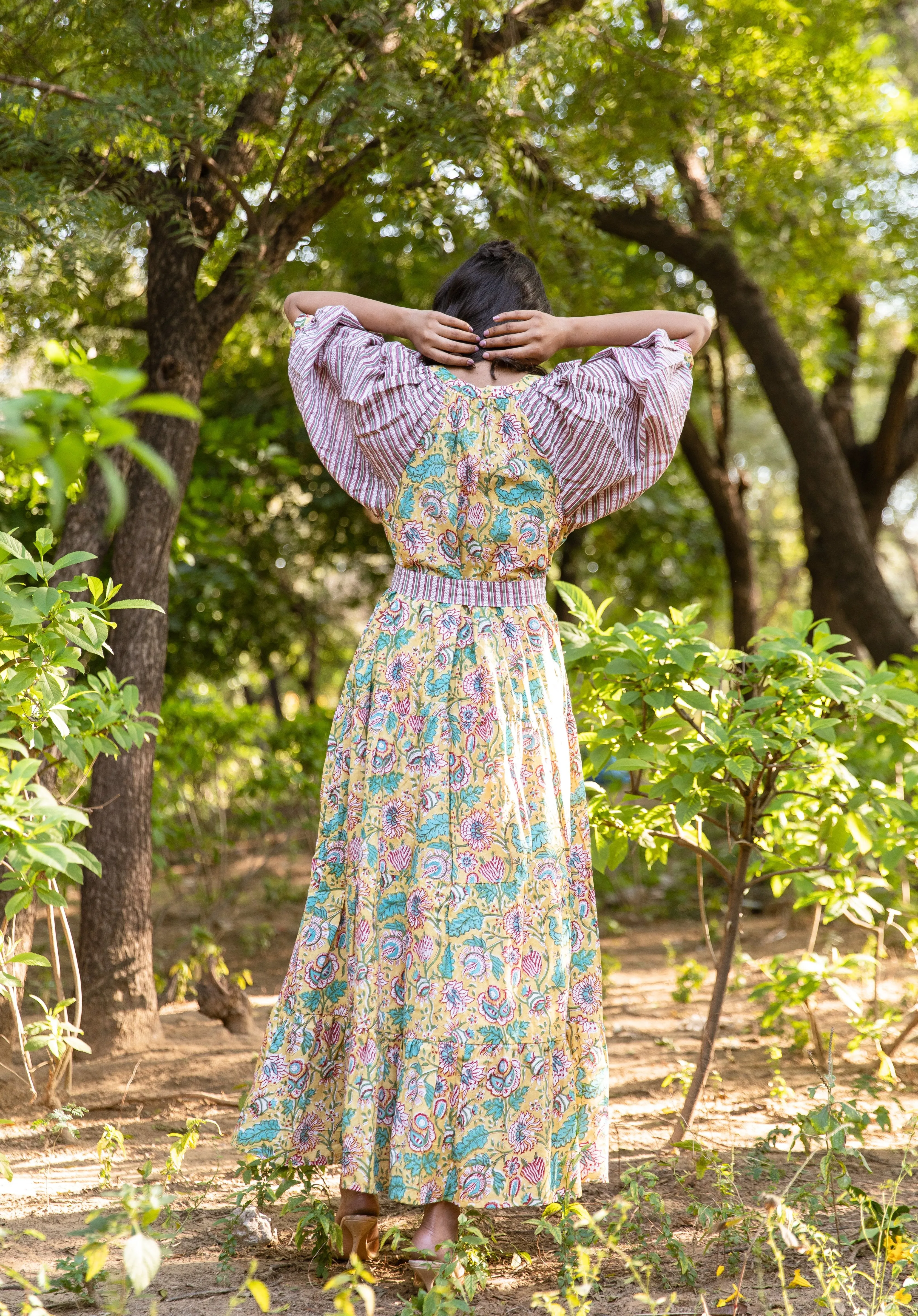 Teran Tier Ruffle Dress