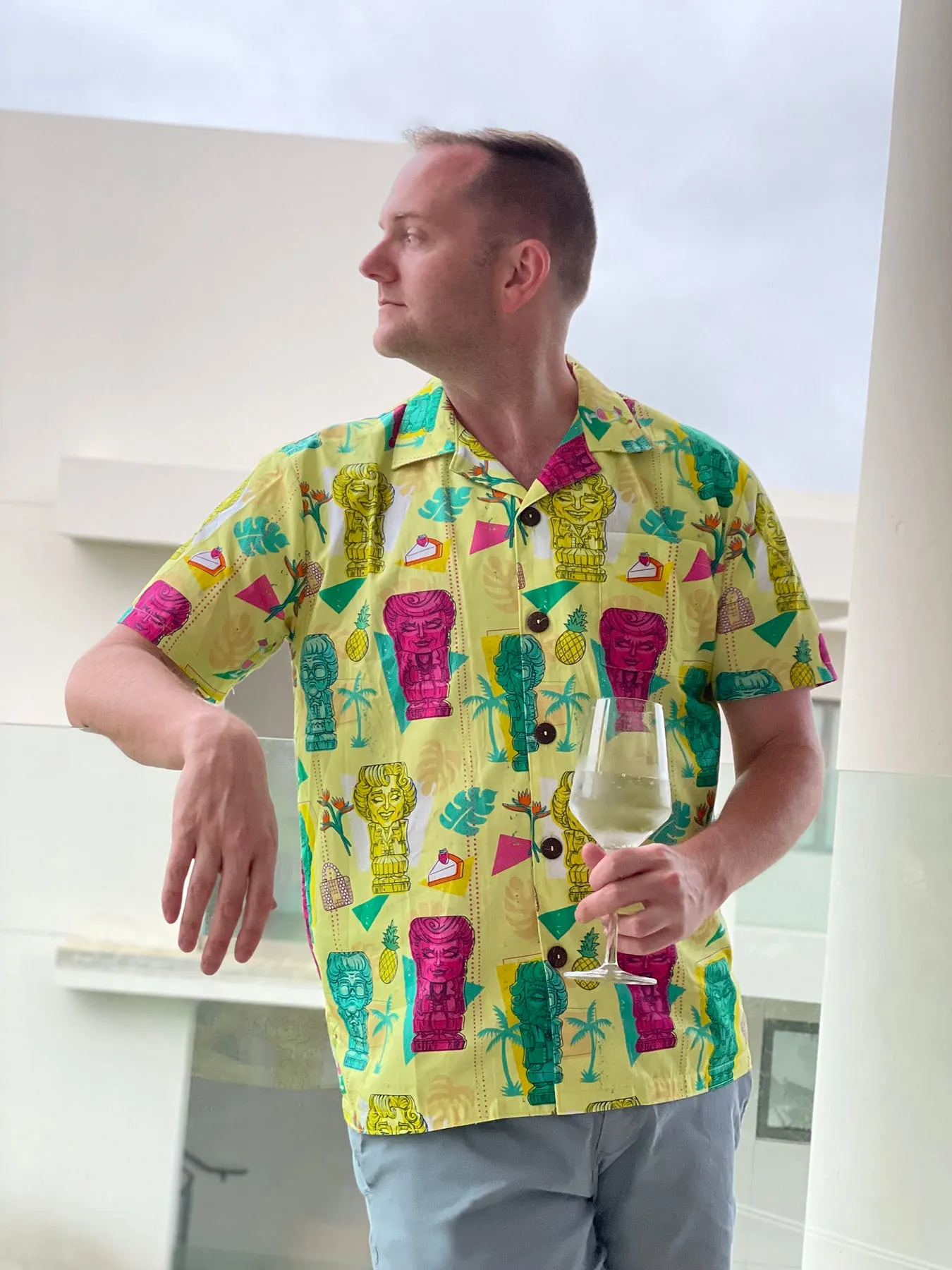 The Golden Girls Men's Aloha Shirt