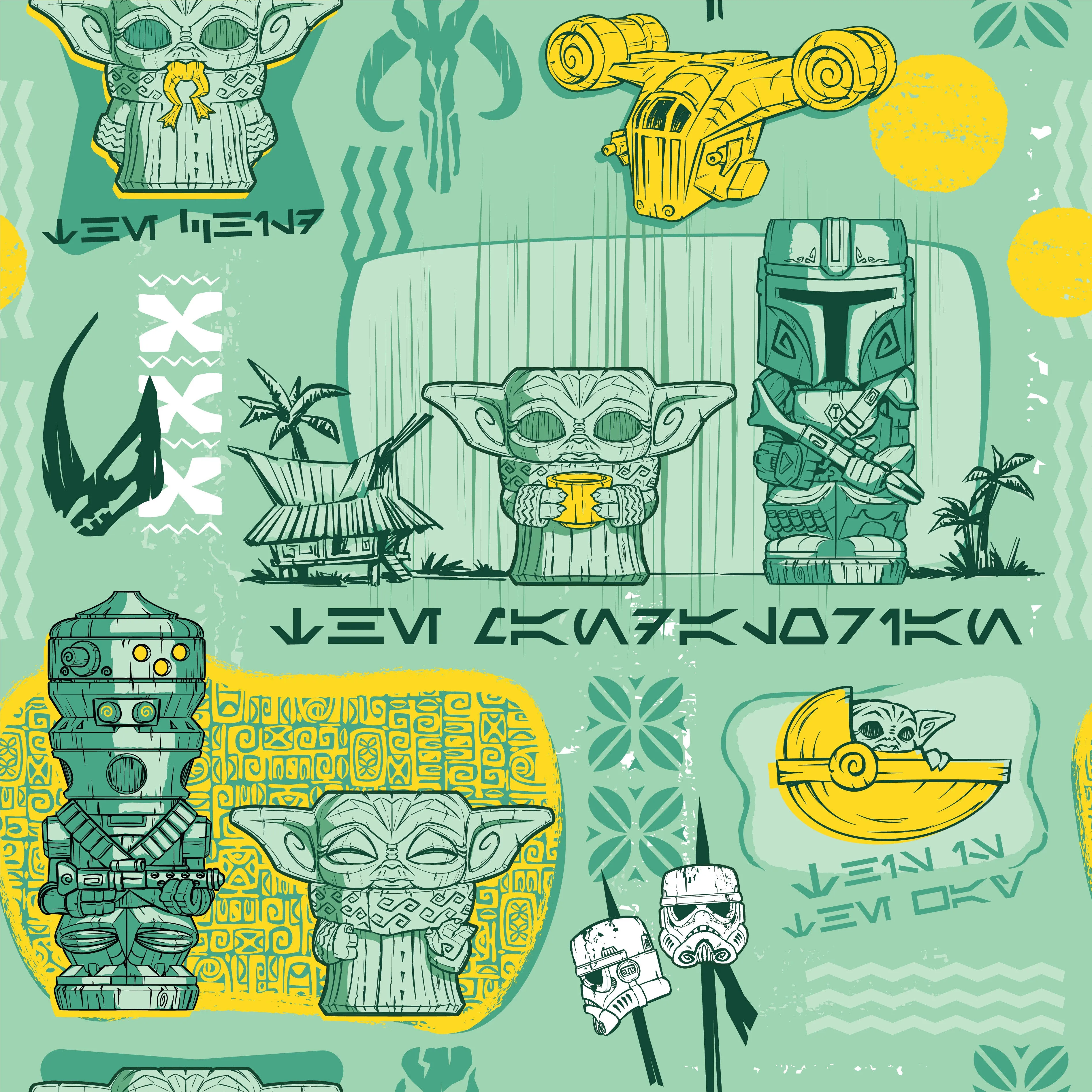 The Mandalorian Geeki Tikis® Women's Aloha Shirt