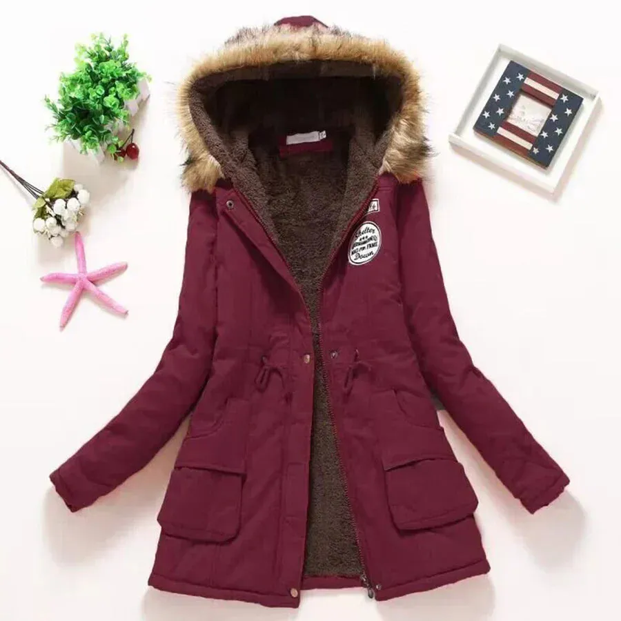 The Solange winter jacket offers unparalleled comfort.