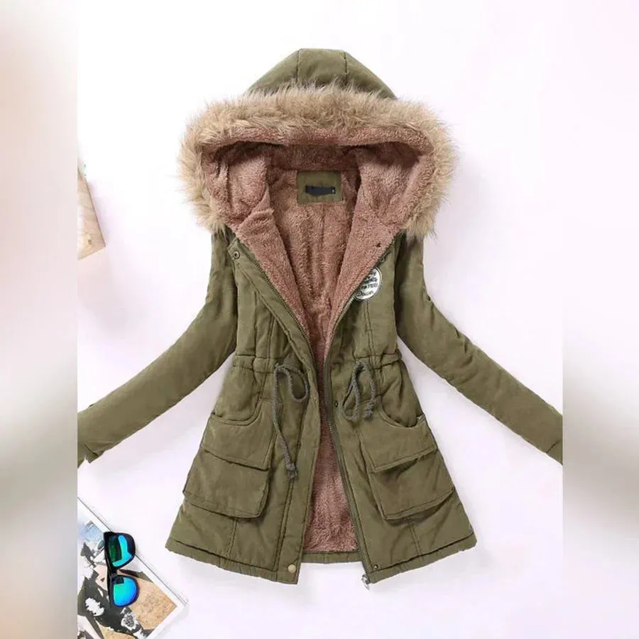 The Solange winter jacket offers unparalleled comfort.