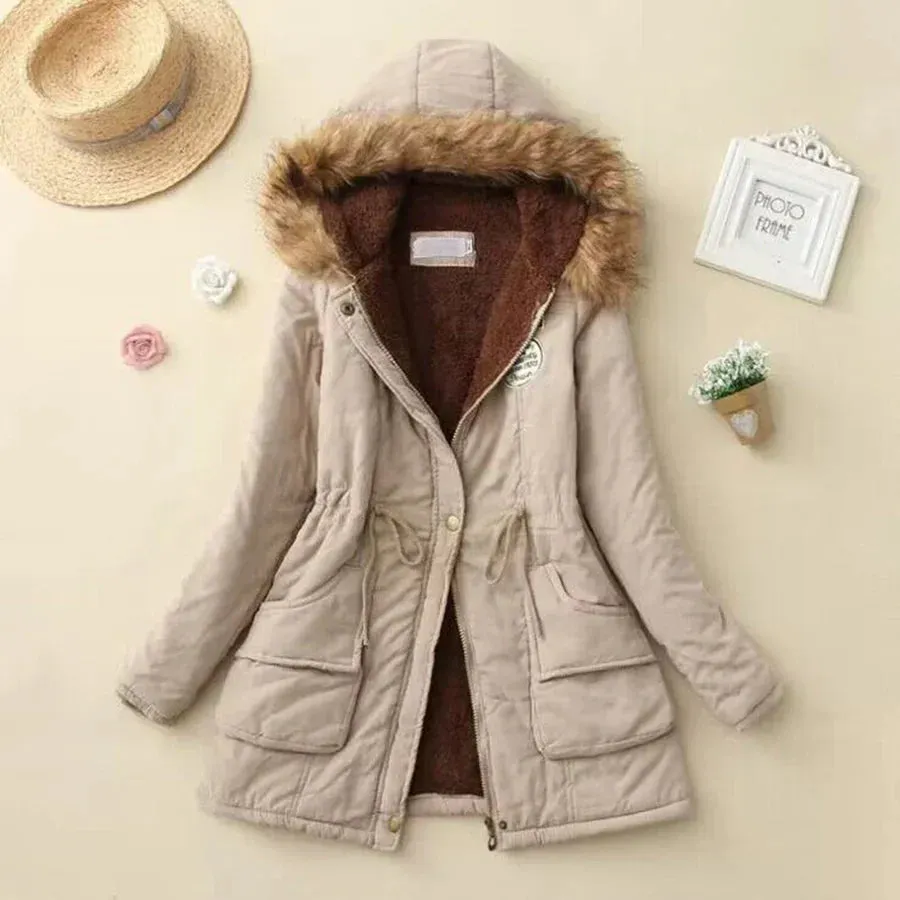The Solange winter jacket offers unparalleled comfort.