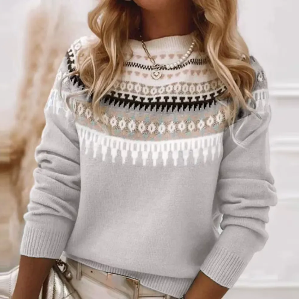Theodia - Boho Knitted Sweater