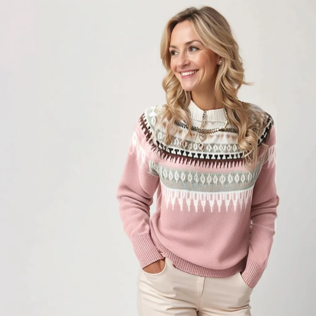 Theodia - Boho Knitted Sweater