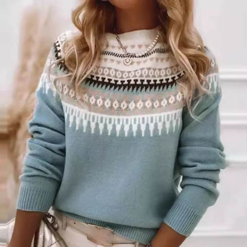 Theodia - Boho Knitted Sweater