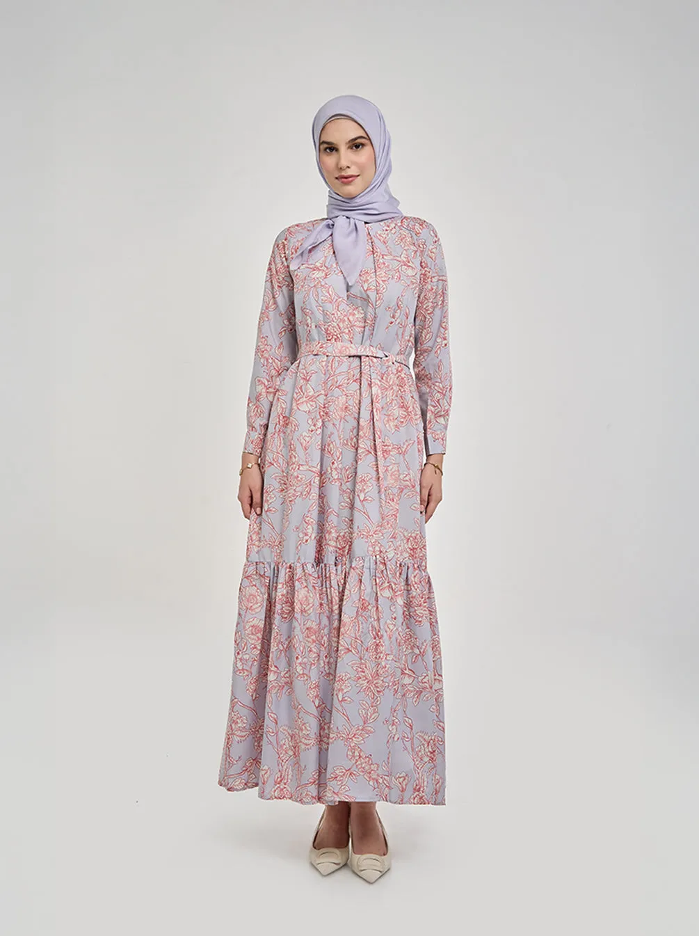 TIANA DRESS SOFT BLUE