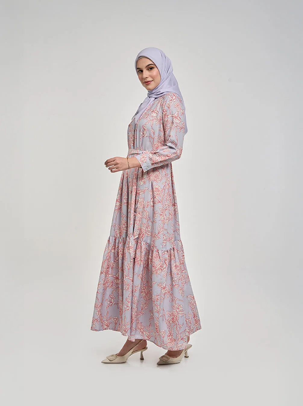 TIANA DRESS SOFT BLUE