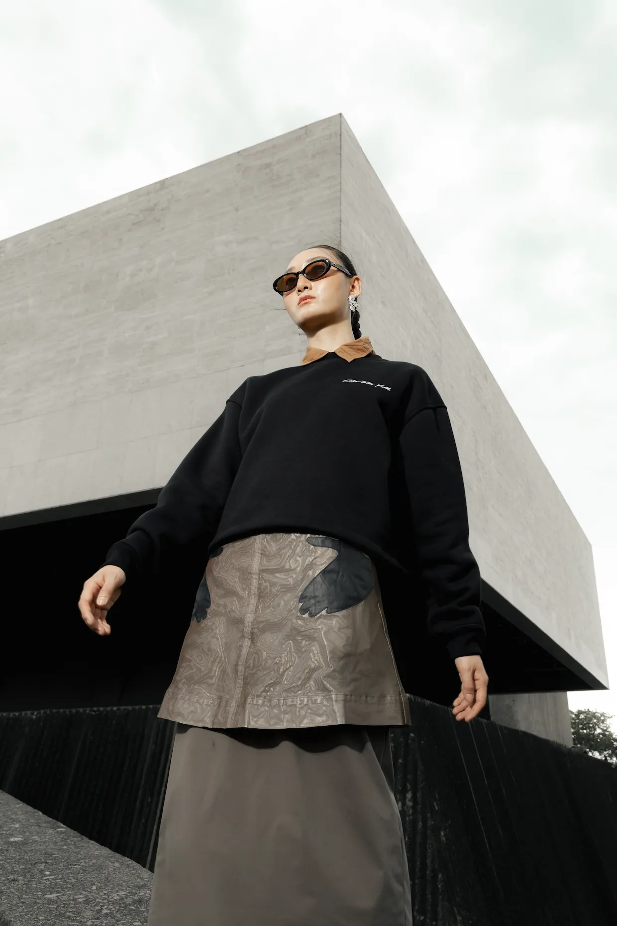 Timeless Silhouettes Cropped Sweater