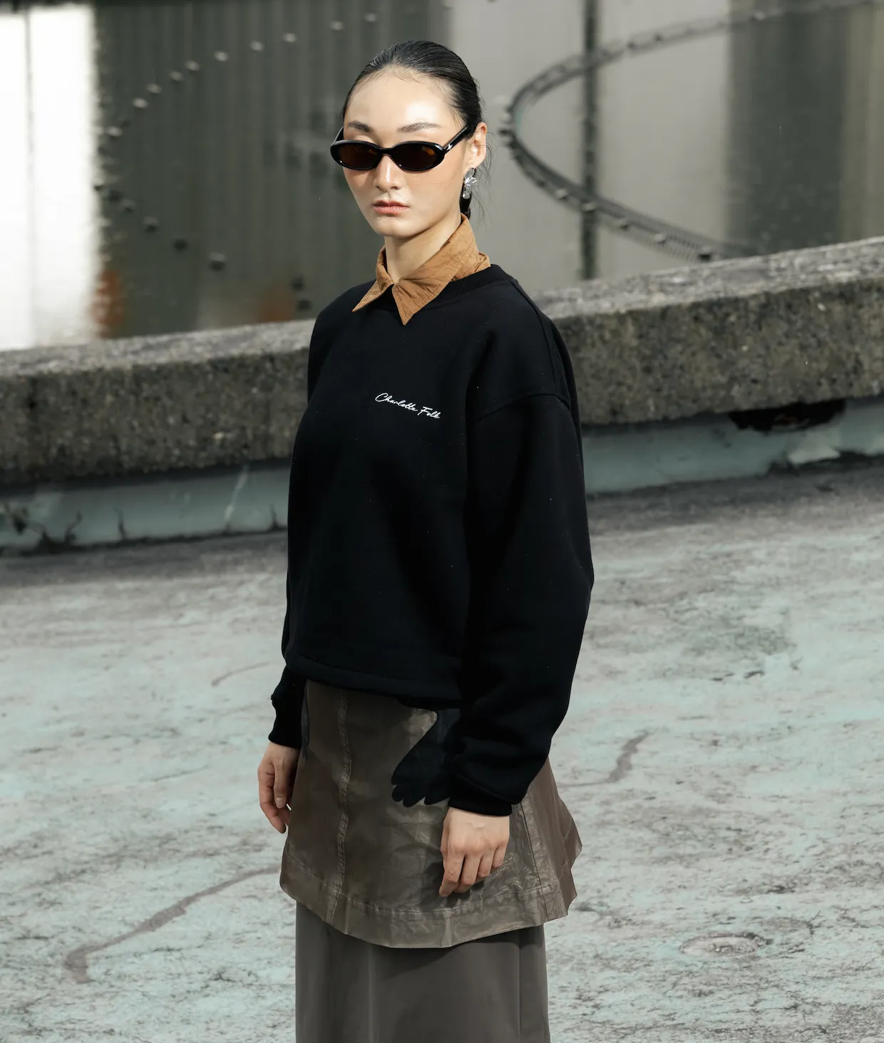Timeless Silhouettes Cropped Sweater