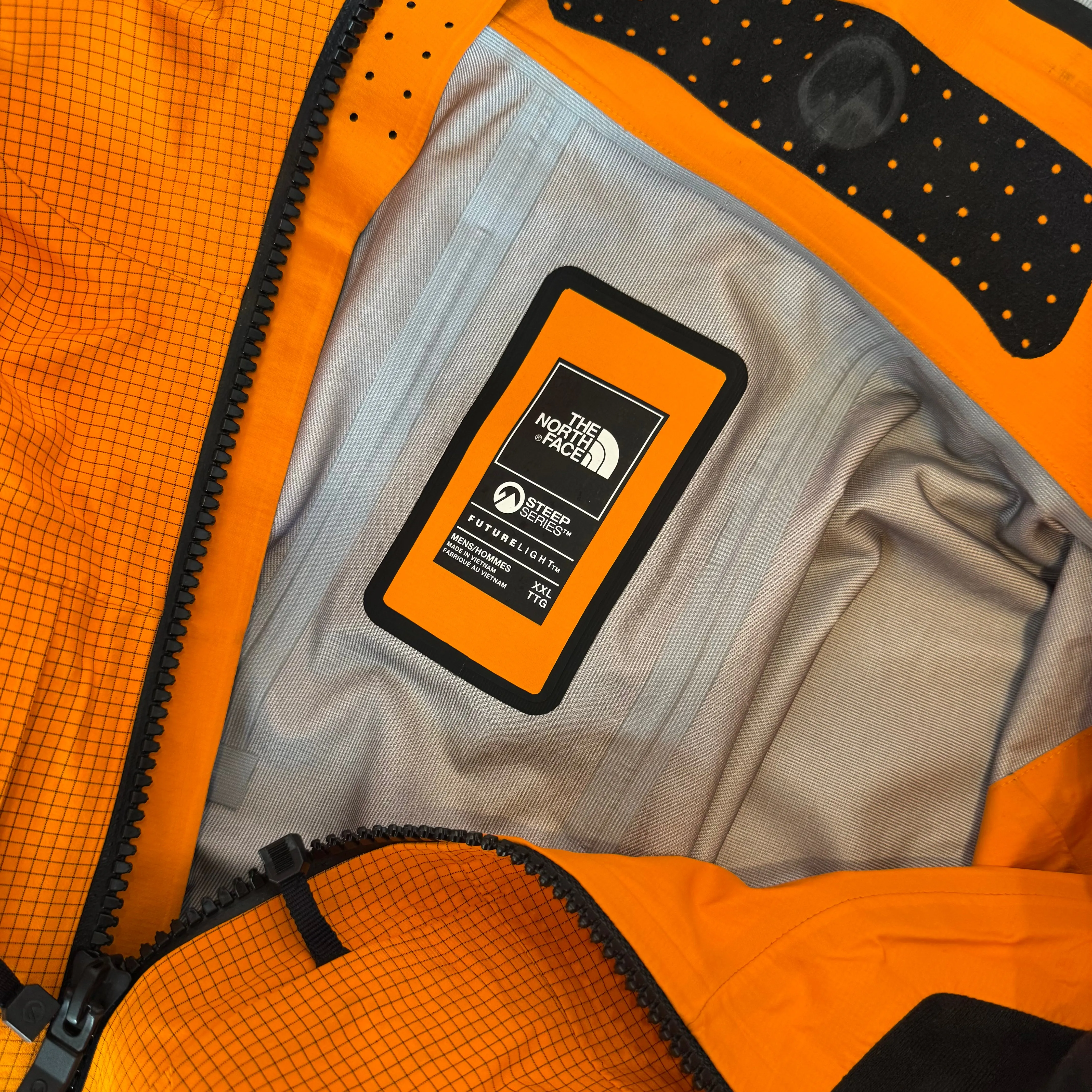 TNF Steep Series Jacker Orange Grid Size XXL