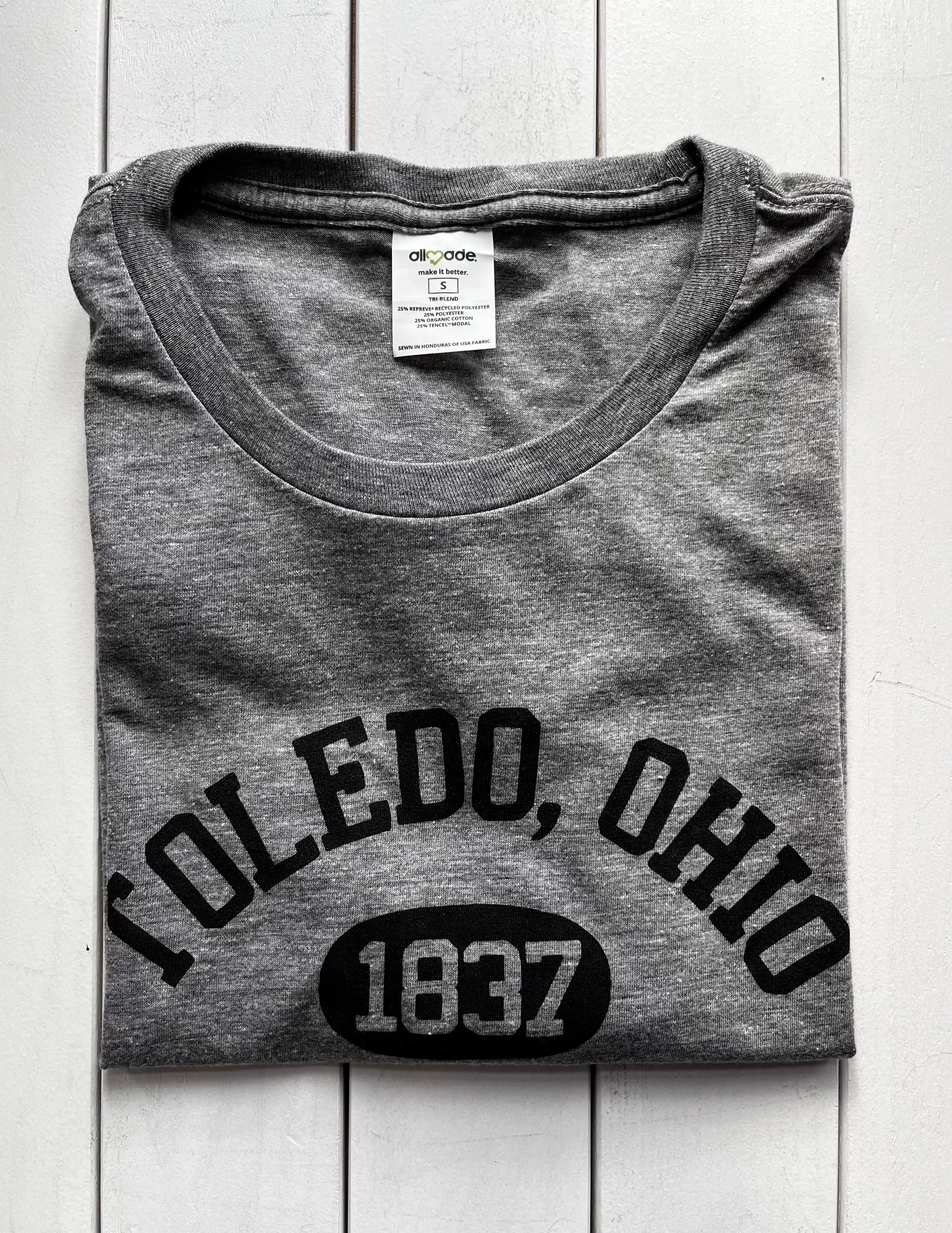 Toledo Ohio Glass City 1837 Shirt