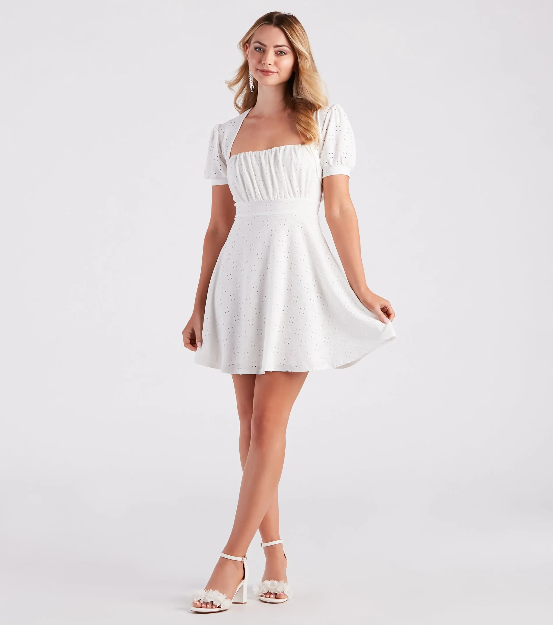 Total Cuteness Eyelet Lace Bolero