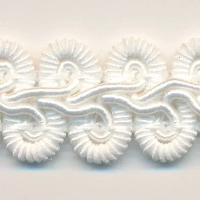 Trimming Braid #01 White