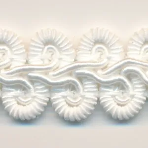 Trimming Braid #01 White