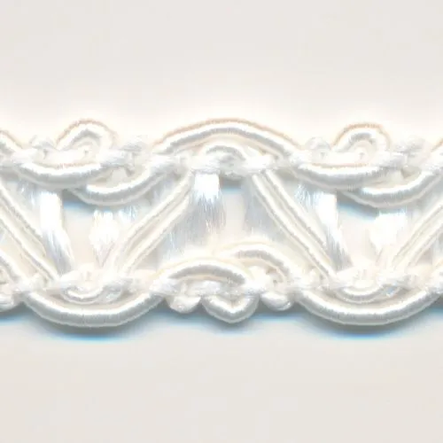 Trimming Braid #01 White