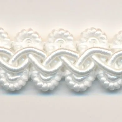 Trimming Braid #01 White
