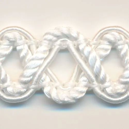 Trimming Braid #01 White