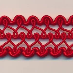 Trimming Braid #42 Red