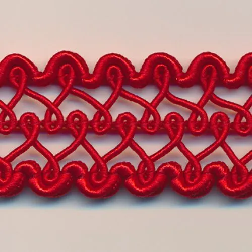 Trimming Braid #42 Red