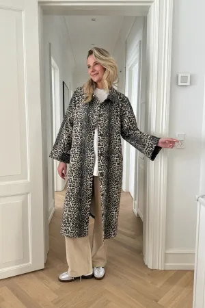 TrineIC Trenchcoat - Leo Print