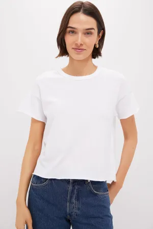 True White The Crop Tee