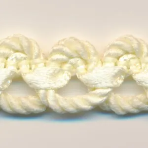 Twist Satin Braid #02 Cream