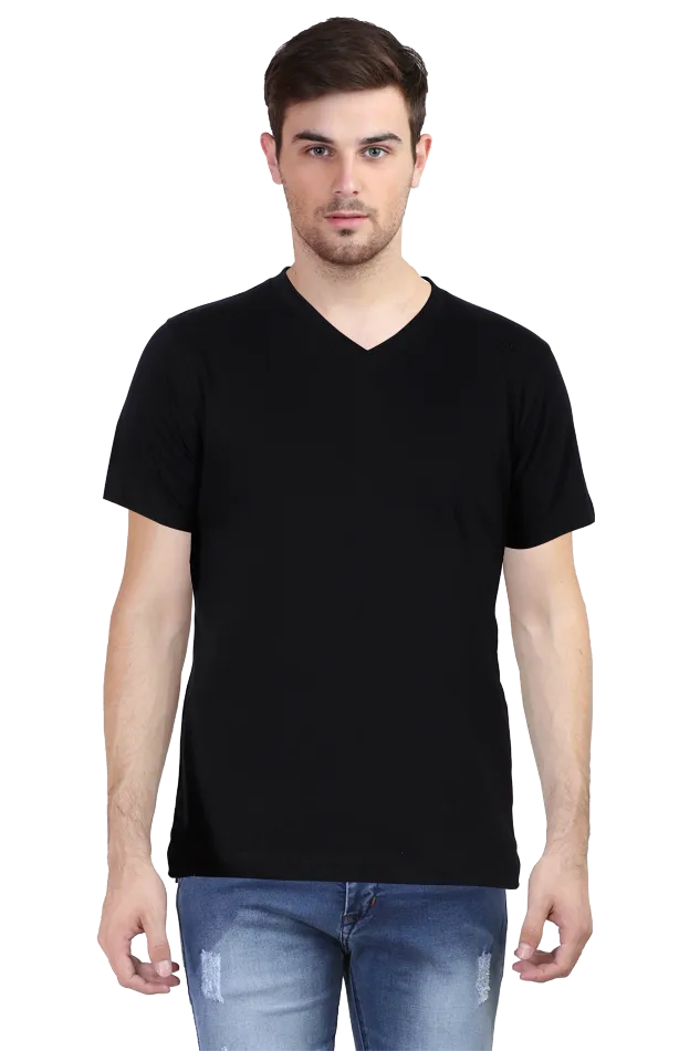 UniSex Solid Ebon Luxe T-Shirts