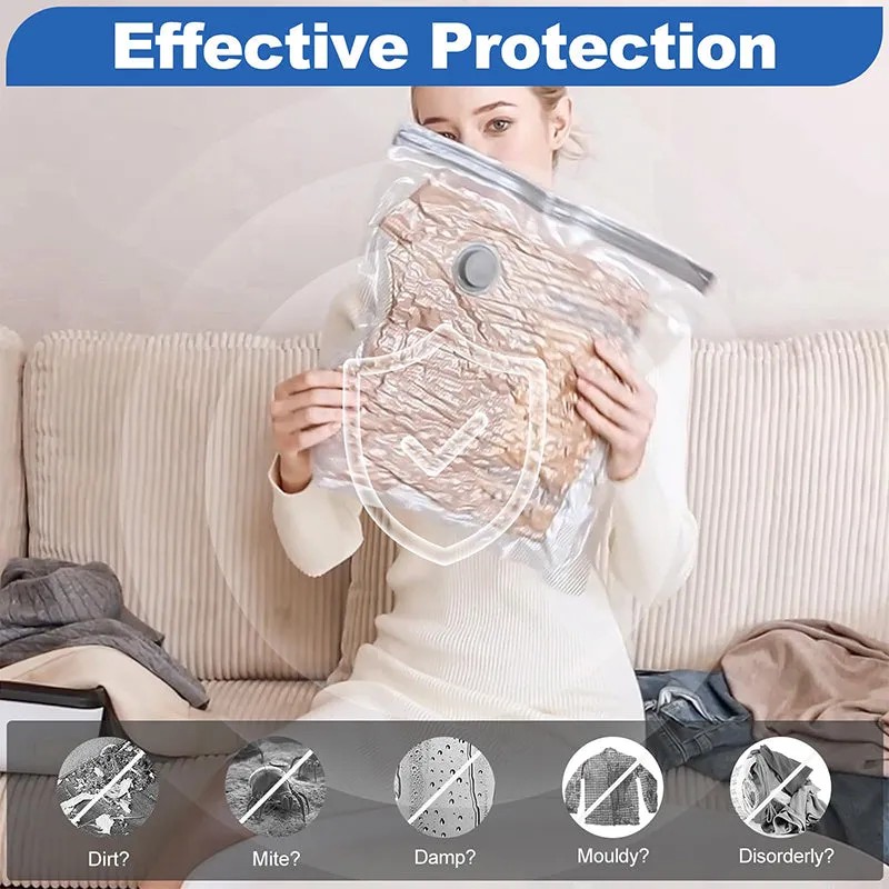 Vacuum Storage Bags with USB Electric Pump