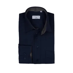 Vaquero cotton tailored fit shirt - blue