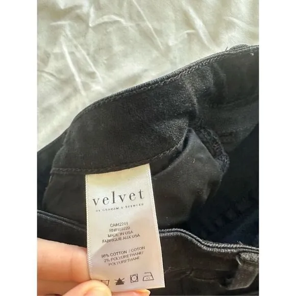 Velvet by Graham &amp; Spencer Darria Cropped Pants Size 27