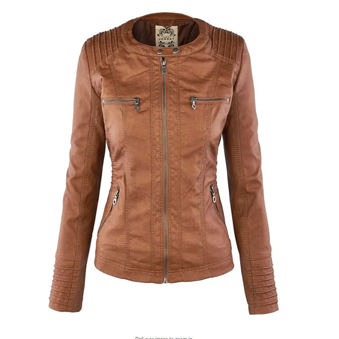 Veste décontractée élégante pour femme avec capuche