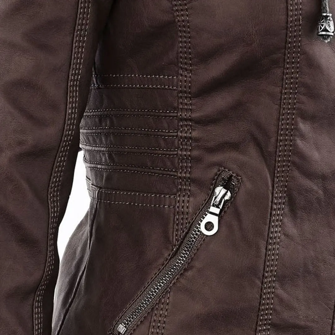 Veste décontractée élégante pour femme avec capuche