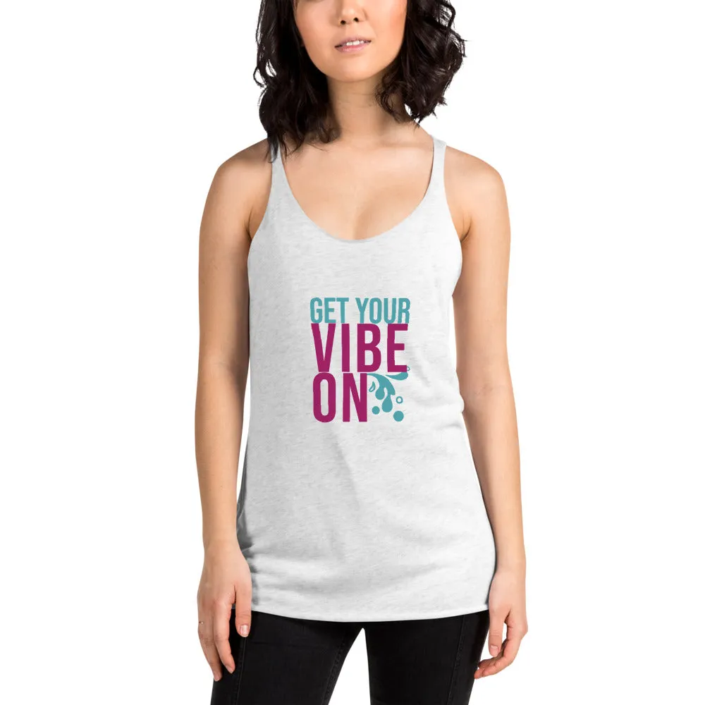 Vibe On Racerback Tank