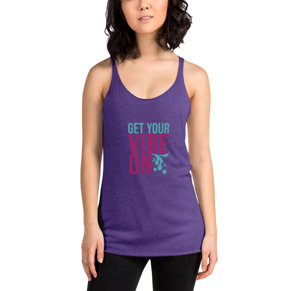 Vibe On Racerback Tank