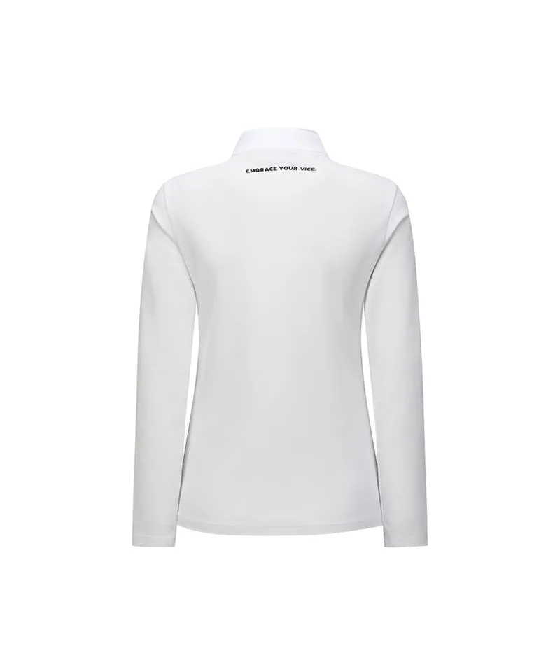 Vice Golf Atelier Women's Embrace Long T-Shirts - White