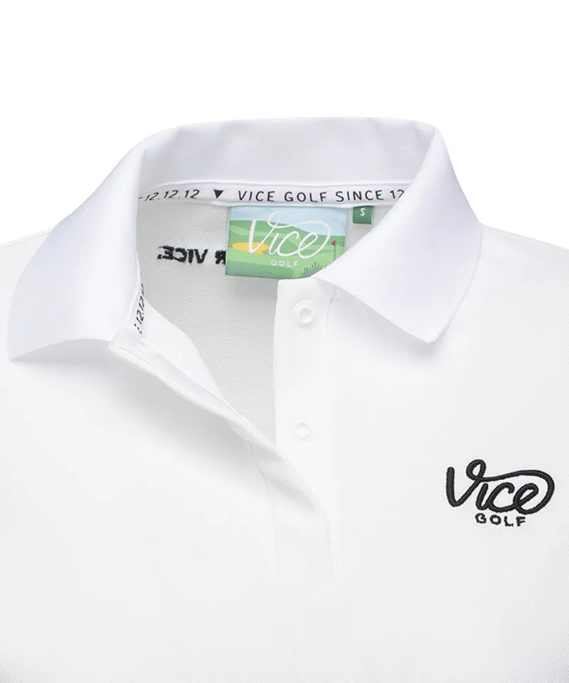 Vice Golf Atelier Women's Embrace Long T-Shirts - White
