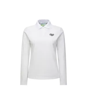 Vice Golf Atelier Women's Embrace Long T-Shirts - White