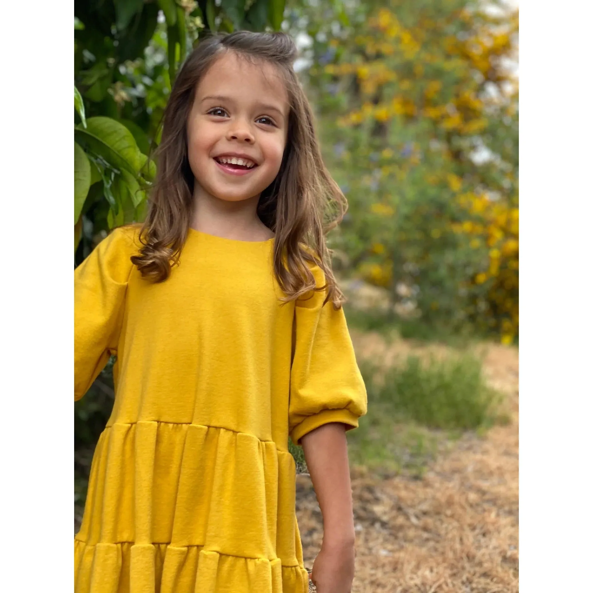 Vignette Gold Alice Dress