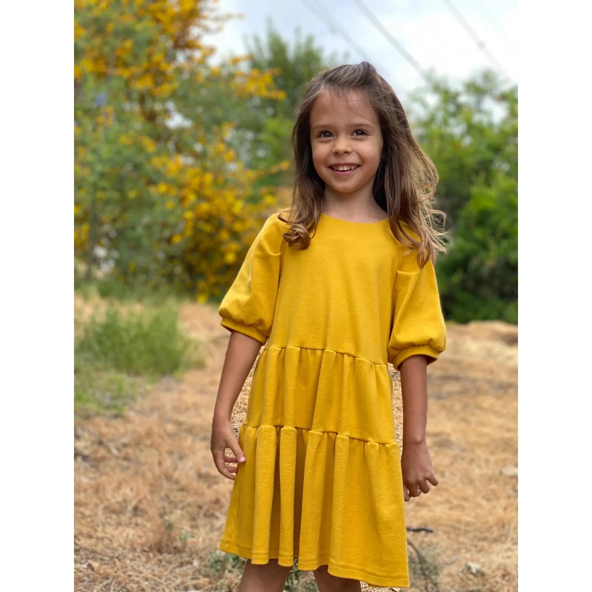 Vignette Gold Alice Dress