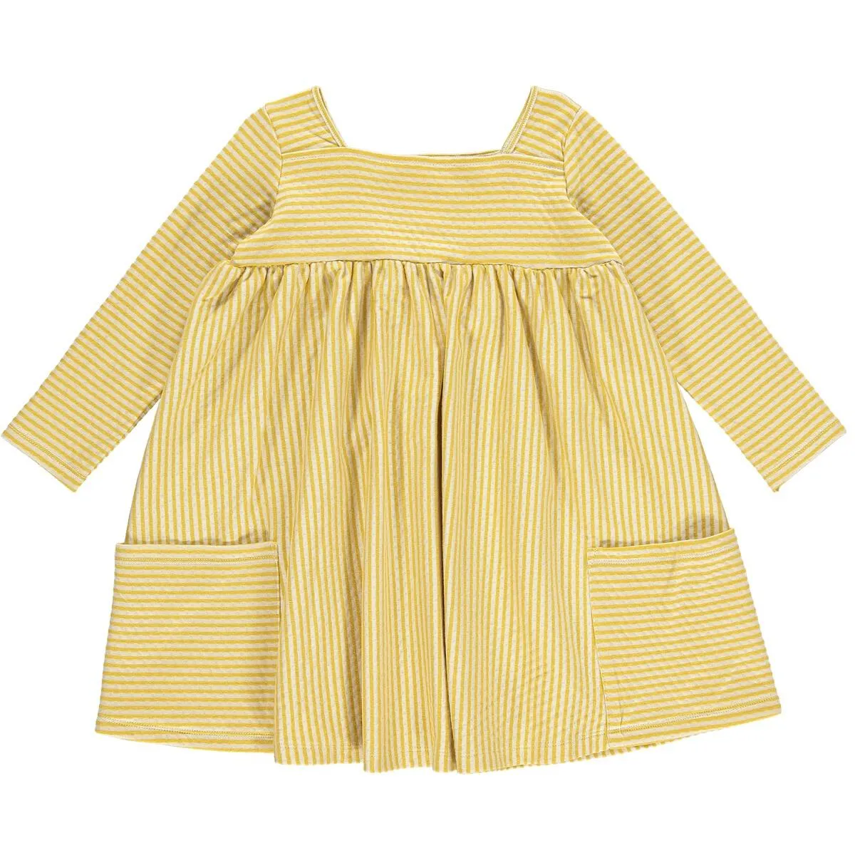 Vignette Gold Stripe Rylie Dress