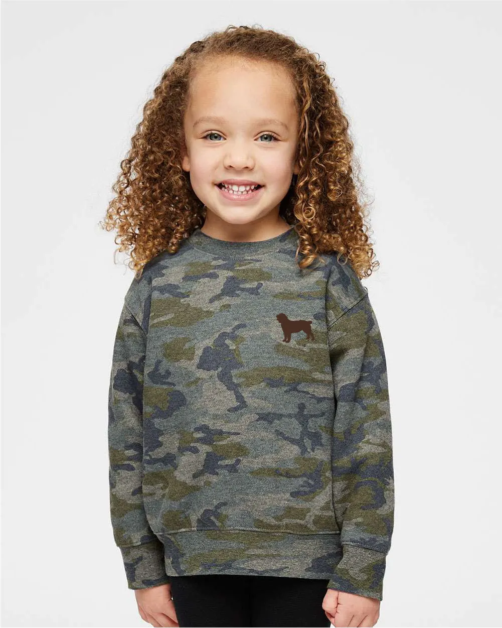 Vintage Camo Crewneck Sweatshirt