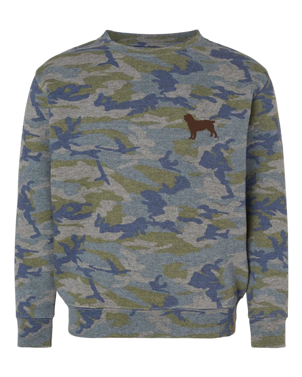 Vintage Camo Crewneck Sweatshirt